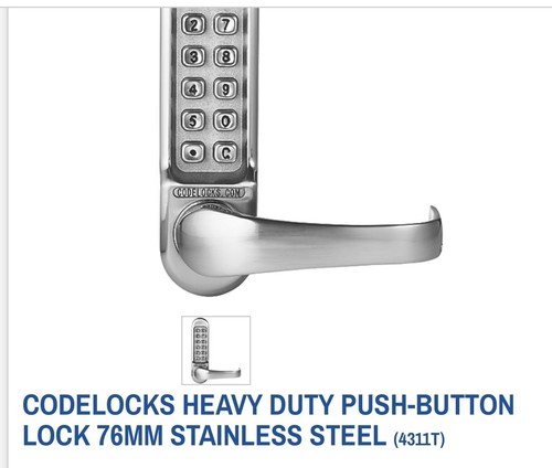 Codelocks heavy duty - heavy,