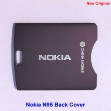 100% Genuine Original Nokia N95 Back Cover / Battery Cover Fascia Housing Plum