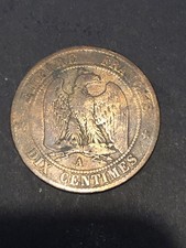 1854 Dix Centimes Napoleon III