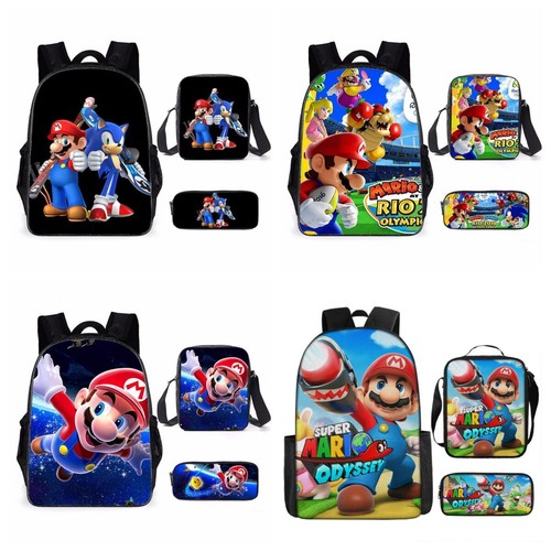 Super mario bro kids backpack - super,