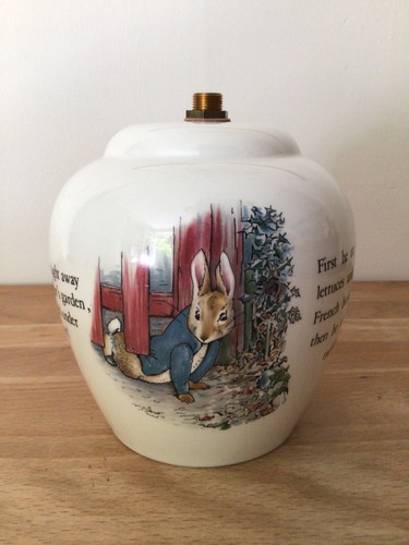 Wedgwood peter rabbit lamp - wedgwood,