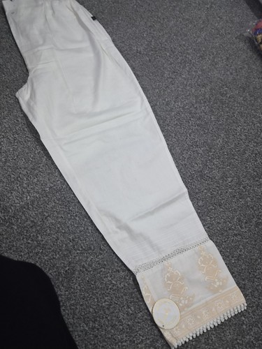 Junaid jamshed white shalwar - junaid,