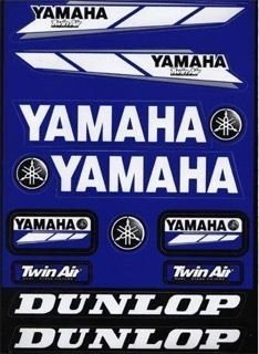 4mx sticker decal yamaha logo - decal,