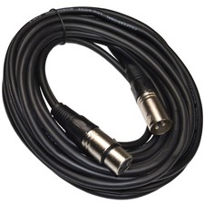 25ft HQRP 3-pin XLR M to XLR F