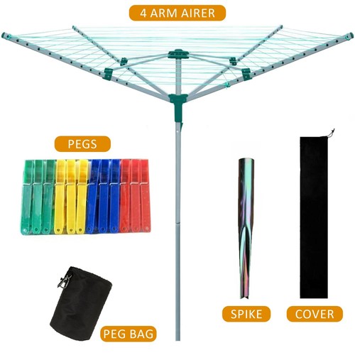 Rotary airer 50m outdoor arm - rotary,