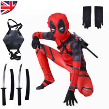 Deadpool Costume Cosplay Kids