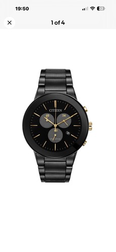 New citizen axiom black dial - new,
