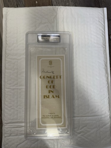Muhammad ali autographed - muhammad,