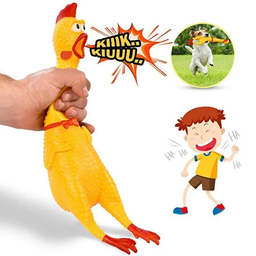 Screaming chicken squeeze - chicken,