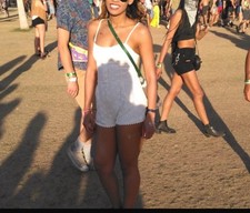 H&M Conscious Collection White Lace Detail Play suit EUR 34