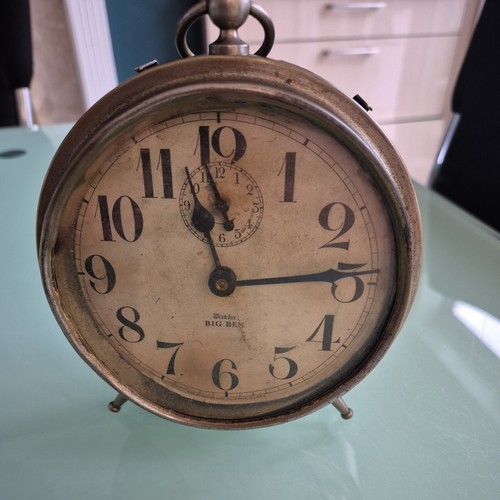 Antique big ben - westclox, wind