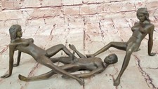 Bronze Nude Women & Man
