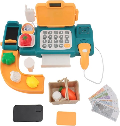 Cash register toy play - cash, toy,