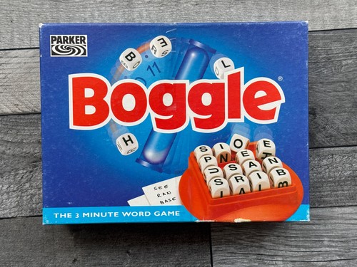 Boggle the minute word game - the,
