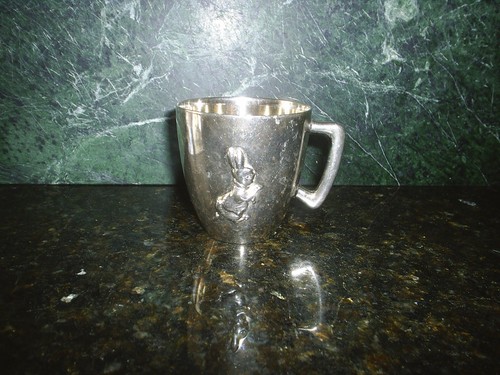 Silver plate cup - plate, beatrix