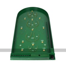 Masters Classic Pin Bagatelle Game - With Spring Plunger (green)