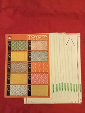  Set Of 10 Lace Punchcards For