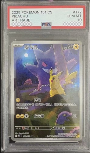 Pikachu with grey - hat, 085