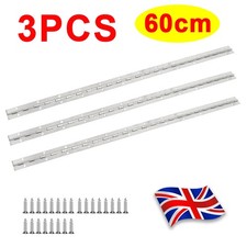 3 PCS Continuous Piano Hinge 600 x 25 x 0.8 mm Stainless Steel Door Cabinet Boat