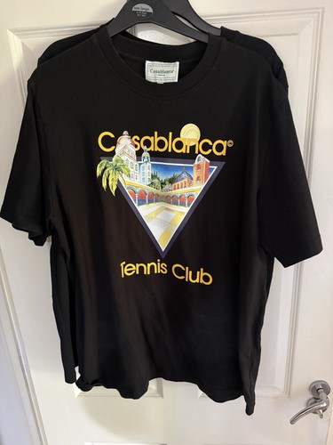 Casablanca tennis club black - club,