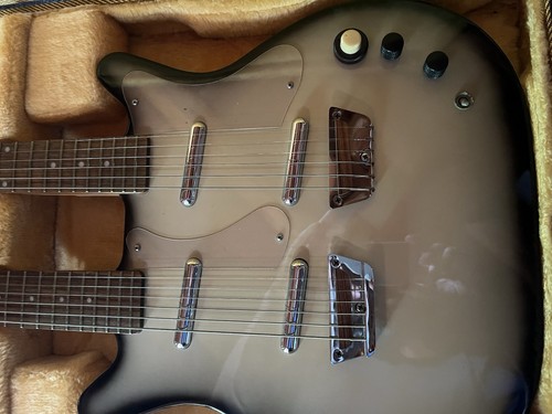 Twin neck guitar - neck,