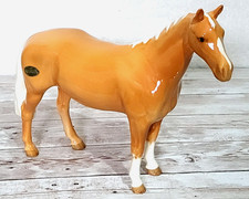 Beswick Huntsman Pony Horse Rare Vintage Palomino Gloss Early Model No.1484 Vgc