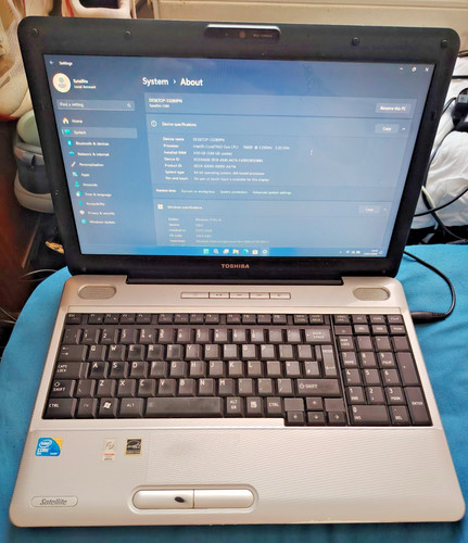 Toshiba satellite l500 - toshiba,