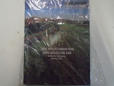 2002 POLARIS Sportsman 500 6x6 ATV QUAD Service Shop Repair Manual FACTORY NEW