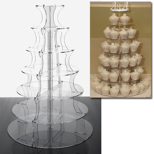 Cupcake stand tier round - 7,