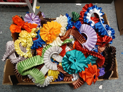 Pleated ribbon box mix - ribbon,
