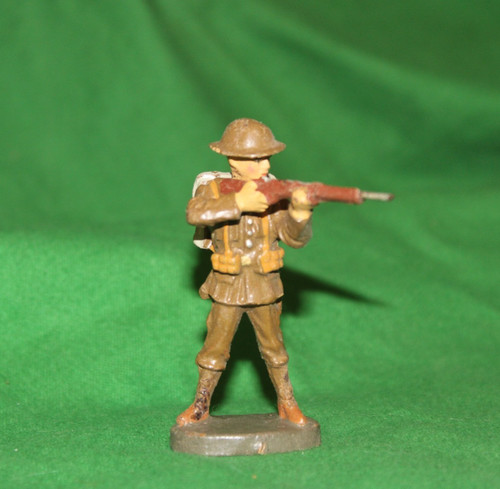 Vintage elastolin ww1 soldiers - vintage,