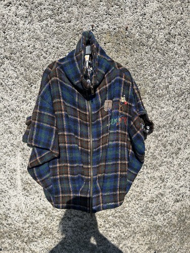 Desigual y2k wool - wool, tartan