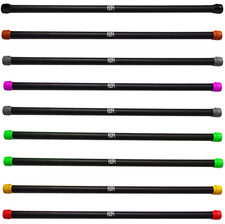 2KG TO 12KG WEIGHTED AEROBIC BARS FITNESS CORE BODY PUMP BAR 