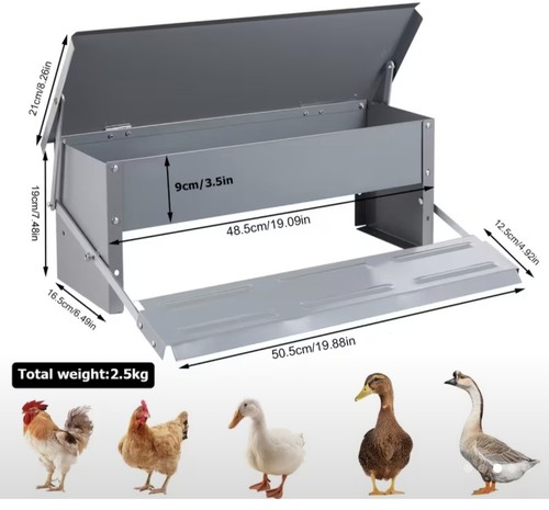 Automatic chicken duck feeder - chicken,