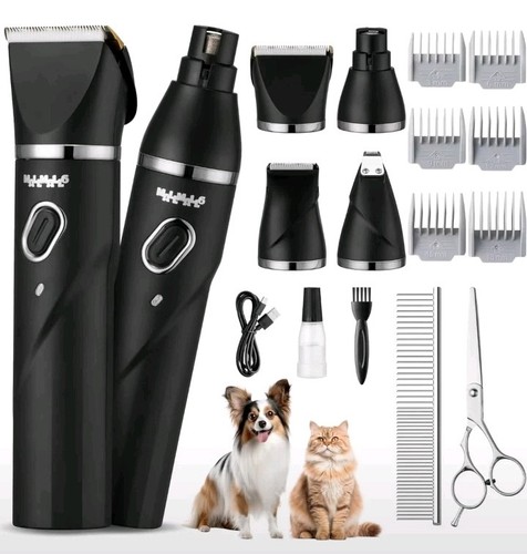 Rechargeable pet grooming kit - pet,