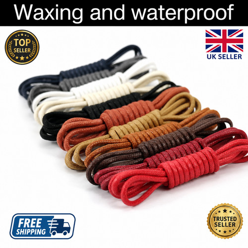 Waxed cotton thin round - thin,