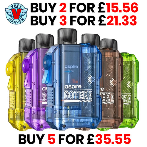 Vape heaven aspire gotek - heaven, pod
