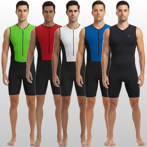 Men padded triathlon tri suit - triathlon,