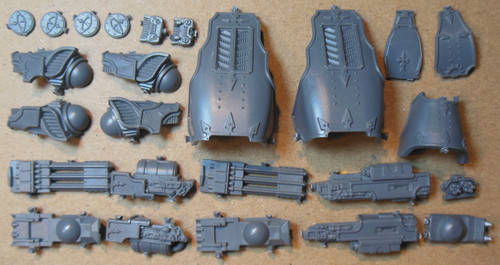 Warhound scout titan heads - warhound,