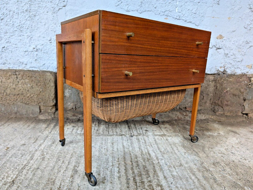 Vintage sewing table sideboard - sewing,
