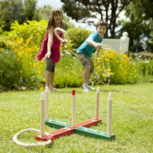 Ring toss garden game quoits - toss,