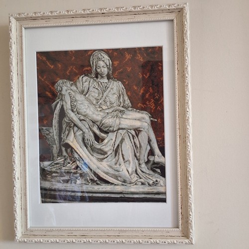 Needlepoint tapestry framed - needlepoint,