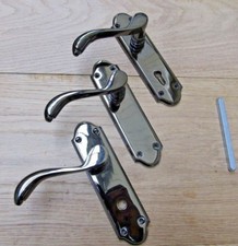 PAIR OF FLORIDA POLISHED BLACK