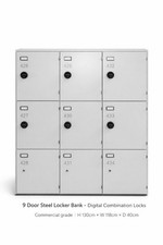 9-Door Office Locker Unit
