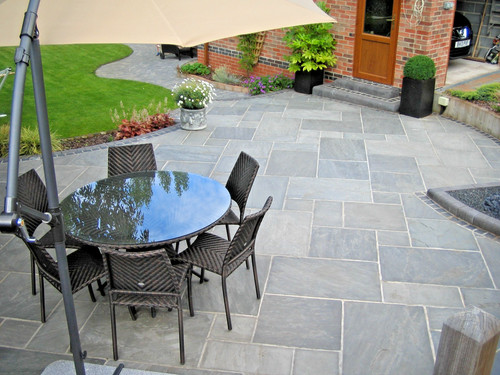 Sandstone paving split packs - paving:,
