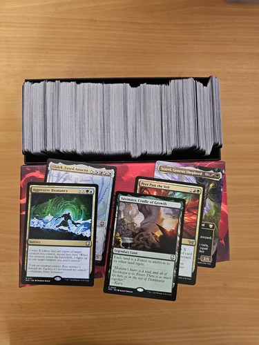 500 mtg commander - , cards