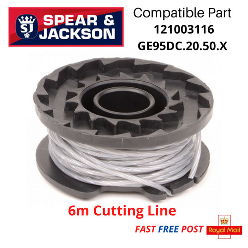 Spool line for spear - spear, &