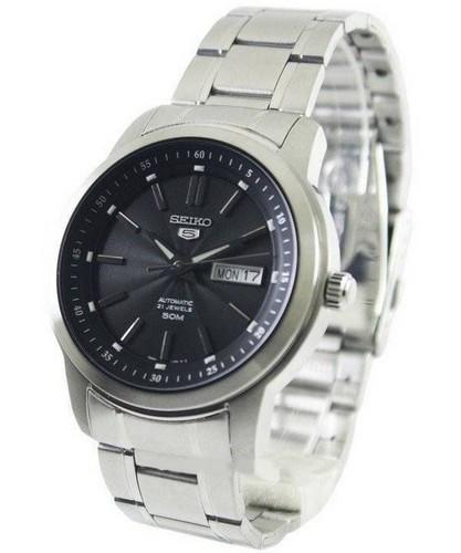 Seiko automatic black dial - seiko,