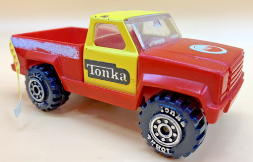 Tonka vintage pickup - truck, red