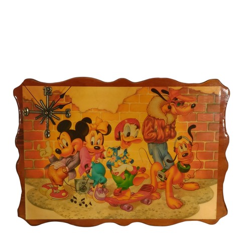 Vtg walt disney epoxy - vtg, wood